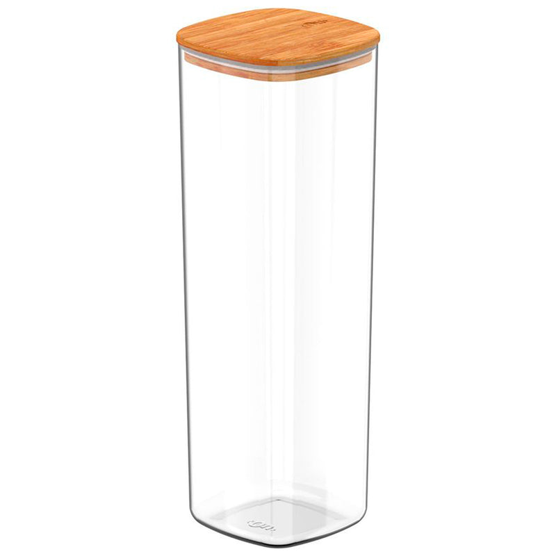 Pote Hermético 2L com Tampa de Bambu 2L - OU